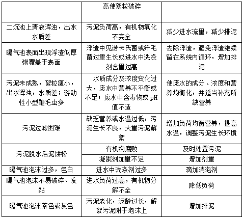 污水站運(yùn)營常見問題及應(yīng)對措施異?，F(xiàn)像