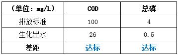 化工廢水改造處理后的效果